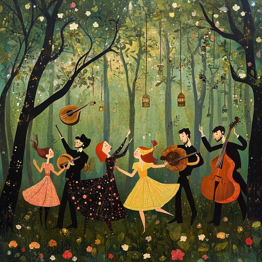 This piece combines the lively spirit of klezmer with enchanting sounds that evoke a whimsical world. Perfect for adding a touch of joy and fantasy to a festive occasion, with each note dancing in the air as if part of a magical story.