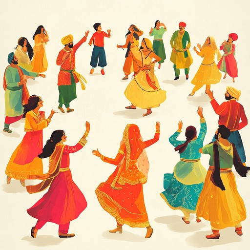 This track captures the high energy essence of bhangra dancing through infectious punjabi rhythms, driven by vibrant dhol beats and lively melodies. Intended to uplift and energize, this instrumental piece transports you to lively celebrations, complete with spirited dance and joyous gatherings.