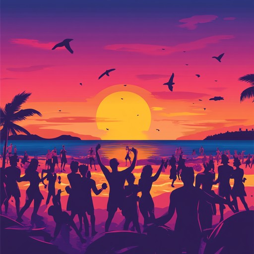 An upbeat and energetic hip hop melody that captures the essence of summer with its rhythmic beats and euphoric energy, designed to uplift and invigorate the listener