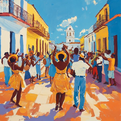 A spirited instrumental combining afro cuban percussion and brass to evoke the excitement and optimism of starting anew.