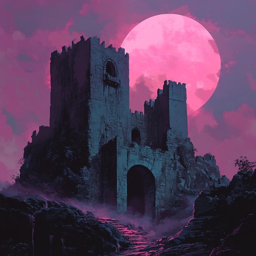 This track combines somber synth layers with ethereal melodies, creating a haunting atmosphere that flows like a timeless echo through the corridors of an ancient, abandoned castle. The song gradually builds in intensity, weaving a tapestry of melancholy and longing that resonates deeply within the listener.