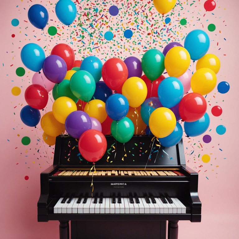 A lively and energizing novelty piece designed to capture the essence of excitement and celebration during special occasions, woven into a series of melodic surprises that evoke happiness and a party like mood. Perfect for birthdays and anniversary events.