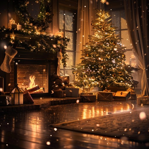 This elegant and festive piano piece brings to life the sophisticated charm of the holiday season. It gently intertwines classical and holiday elements to create an atmosphere of warmth and refinement, suitable for upscale holiday parties or cozy evenings by the fire. The melody evokes images of snowy landscapes and glittering lights, making it a perfect soundtrack for enchanting winter festivities.