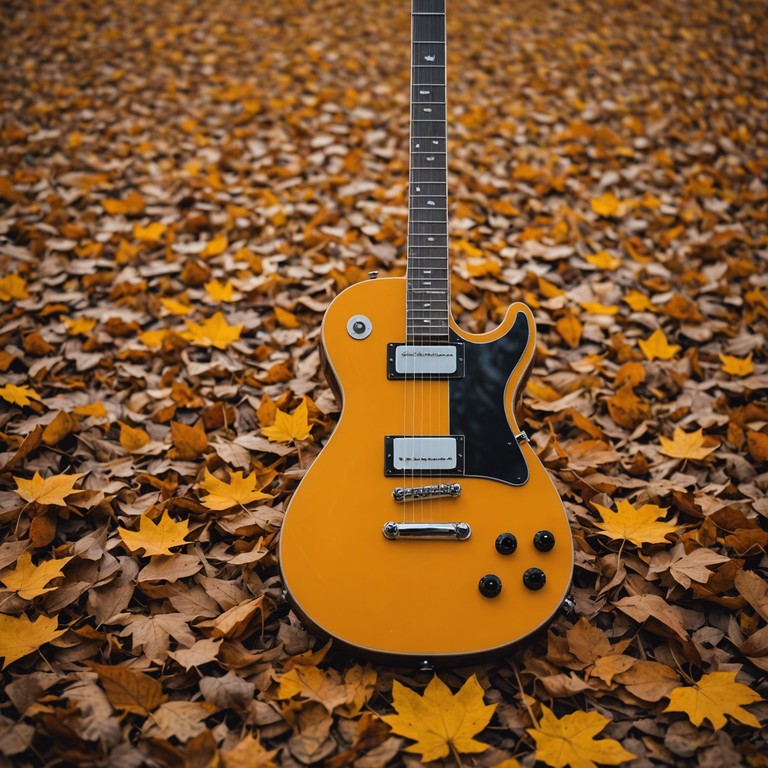 In this composition, we explore the depth of solitude and introspection. As the guitar strings reverberate, they usher in waves of nostalgia and contemplation, reflecting the dance of fading leaves in a gentle autumn breeze. The song promises to take listeners on a journey through melancholic yet uplifting melodies, finding beauty in the quieter moments of life.