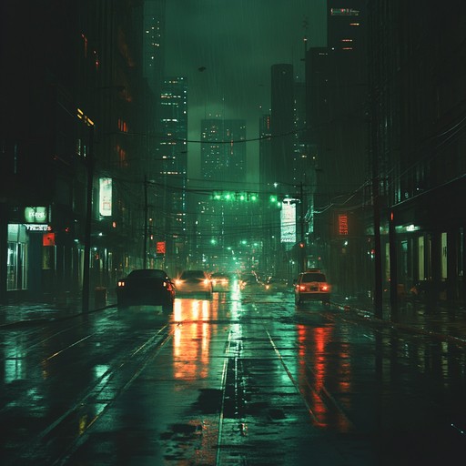 This track immerses the listener in a thrilling night chase, combining tight, pulsing dub beats with suspenseful, eerie atmospheres that evoke the feeling of being in a high stakes pursuit through darkened city streets. The use of reverb drenched effects and rhythmic delays adds depth and tension to the overall soundscape, making it an unforgettable listening experience.