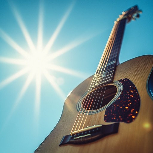 A cheerful blues instrumental showcasing groovy guitar rhythms and melodies that bring a sense of joy and positivity, perfect for brightening any day.