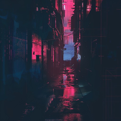 Dive into an eerie soundscape filled with haunting synth patterns and glitchy elements. The track's dark atmosphere intensifies, enveloping the listener in a sense of unease and mystery. Ideal for creating a twilight, dystopian mood with mechanical rhythms and unsettling textures.