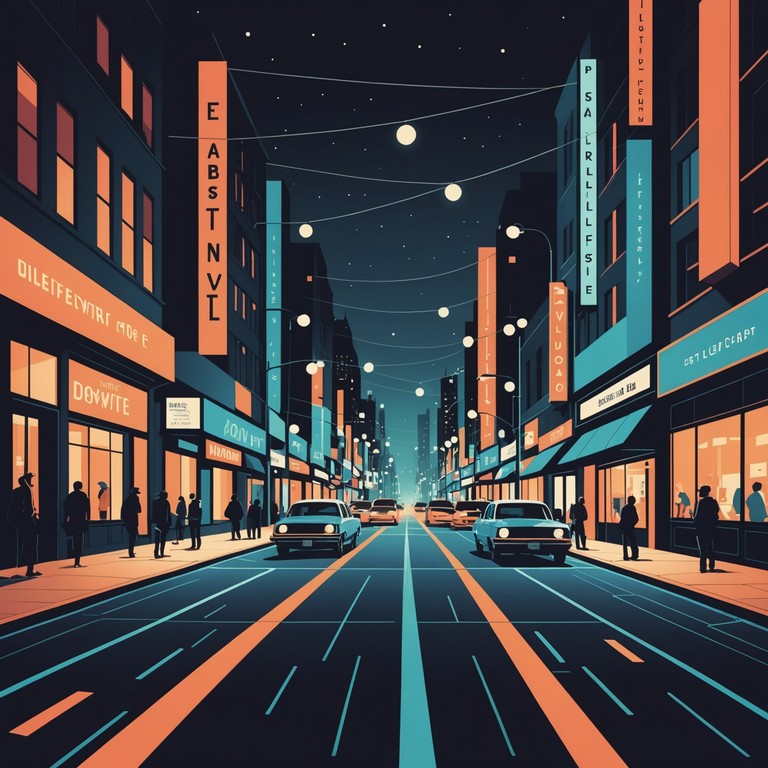 This alternative title captures the pulsating energy of urban environments, focusing on the rhythmic elements that define the night life and the visual aesthetics of glowing neon signs. The track is designed to embody the spirit of contemporary urban life through powerful basslines and engaging rhythms.