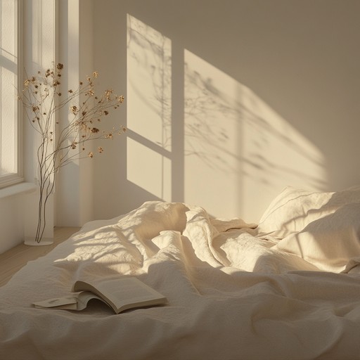 A tranquil track highlighted by tender guitar and delicate rhythms, painting the picture of sunlight slowly filling the bedroom. This composition fosters a sense of renewal and gentle awakening.