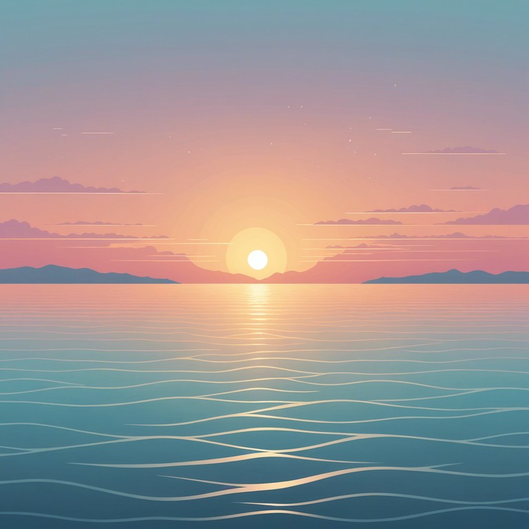 This track epitomizes a serene summer day with a smooth, flowing melody that captures the essence of a gentle breeze and calm waters. The music uses delicate electronic textures to give a sense of airiness and relaxation, perfect for unwinding or as a peaceful background ambiance.