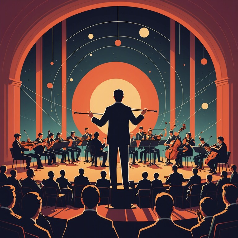 An orchestral masterpiece featuring complex layering of strings and brass to create a powerful, cinematic soundscape that conjures images of victory and triumph. The piece navigates through various emotional peaks, using a broad dynamic range to enhance the sense of an epic journey towards success.