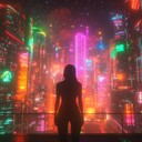 a heartfelt synthwave journey through nostalgic neon lit nights