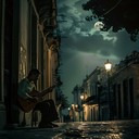 sensual guitar melodies portray havana's romantic nightscape