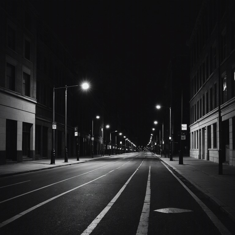 Imagine walking through a bustling city at midnight; the sounds of life mellowed into a smooth jazz vibe, where each note feels like a whispered secret. The melody breathes life into the city's sleeping stories, portraying the intimate energy of midnight wanderers, blending into an urban landscape filled with shadow play and fleeting lights.