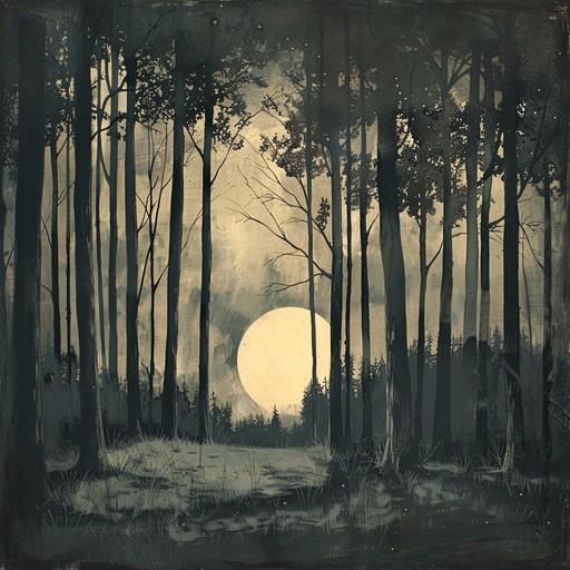 A soothing, yet enigmatic dark folk piece that conjures up the tranquility of an enchanted midnight glade. Featuring soft acoustic guitar and ghostly undertones, it evokes feelings of reflective mystery and quiet wonder.