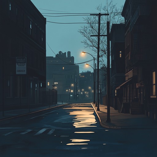 An instrumental grime track that evokes the solitude and hardship of life in empty streets at night. The deep bass lines and haunting melodies blend with atmospheric sounds to create a somber reflection on urban isolation.