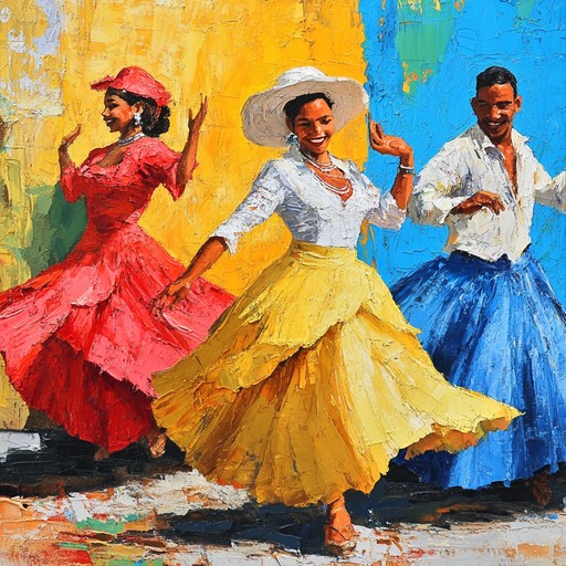 A high energy composition filled with the vibrant rhythms and melodies of traditional cuban rumba. The track's lively congas and percussion set a danceable groove that brings to life the fervor of a cuban dance party. It's an invitation to let loose and embrace the joy of music and movement.