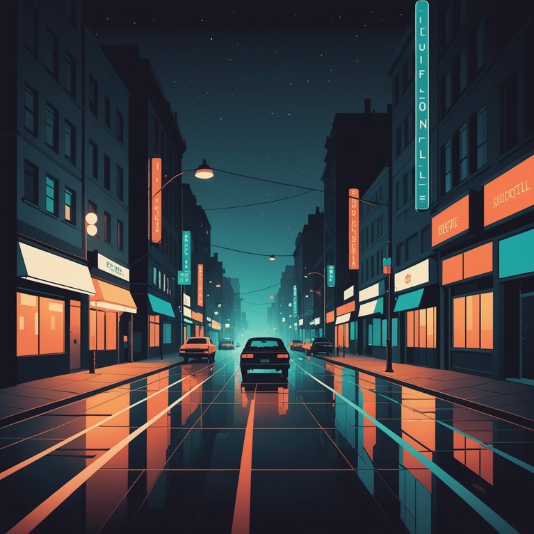 This track blends the airy, mystical textures of ethereal music with the grounded, rhythric beats of hip hop, creating a soundscape that feels like wandering through a dreamy urban landscape at night. Soft synth pads mix with crisp, snappy beats, painting an auditory picture of neon lights reflected on rain slick streets.