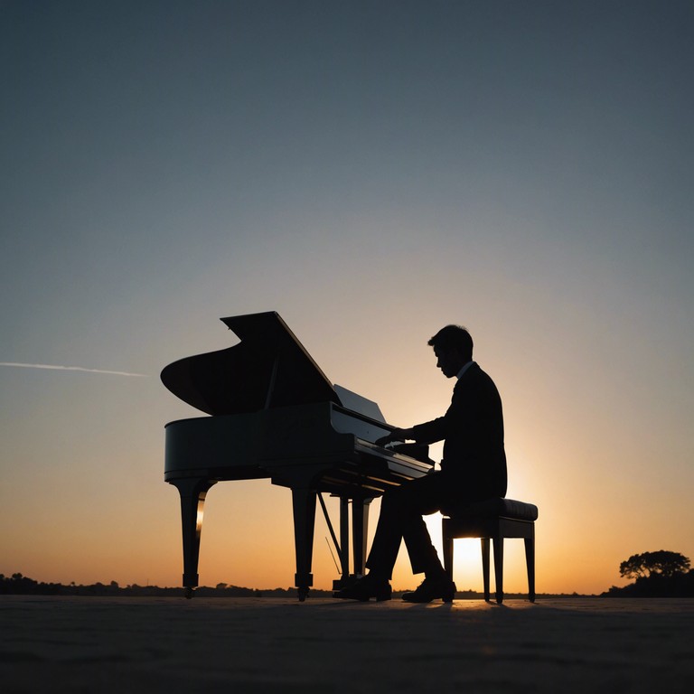 A musical exploration focusing on the emotive power of the piano, crafting a narrative that delves deep into personal introspection and poignant reflection. The song captures the essence of soulful expression combined with emo's characteristic emotional intensity, creating a powerful and moving musical experience.