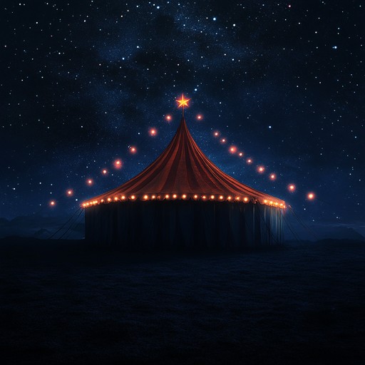 A dark and playful cabaret piece that combines a haunting piano melody with whimsical undertones, creating an eerie yet inviting atmosphere. Carefree yet unsettling, it transports listeners to an old fashioned circus at midnight, full of mysterious performers and enigmatic acts.