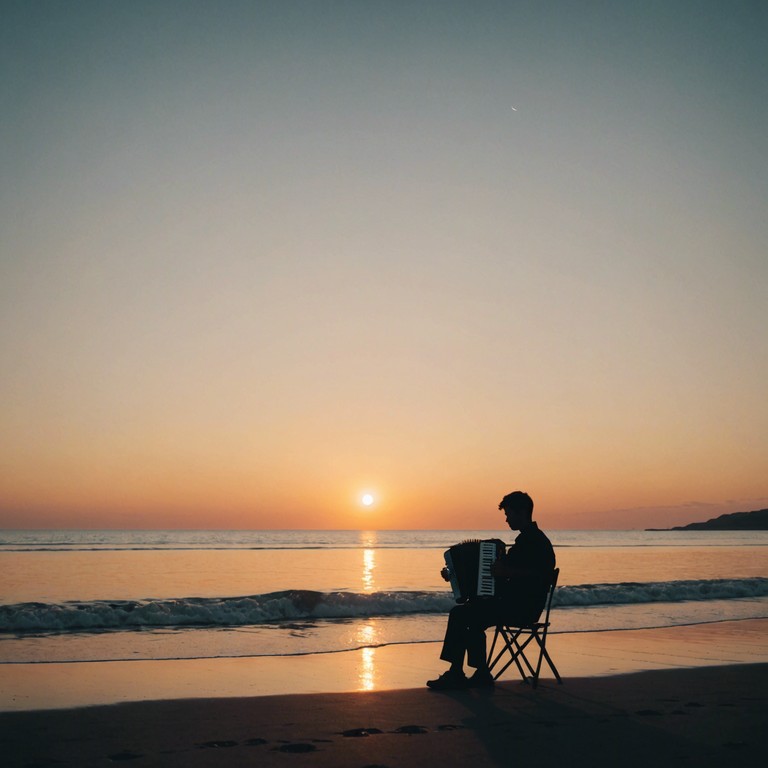 A deeper dive into the emotions of sailors faced with the vastness of the ocean and the quiet courage in their hearts. The instrumental uses the accordion to weave a story of life at sea, marked by both adversity and profound camaraderie.