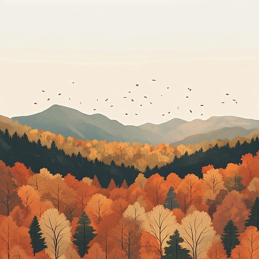 This musical piece taps into the essence of fall, using gentle harmonies and serene compositions to echo the quiet beauty of autumnal decline. A tranquil and uplifting musical narrative that captures the fall season's enchanting moods through a series of soothing chord progressions in f major, evoking a sense of peace and nostalgia as leaves turn and fall.