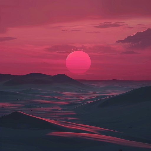 This instrumental track captures the essence of a serene desert sunset, blending traditional middle eastern instruments with modern ambient influences to create a captivating and reflective musical journey.