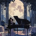 passionate orchestral melody for romantic moonlit evenings