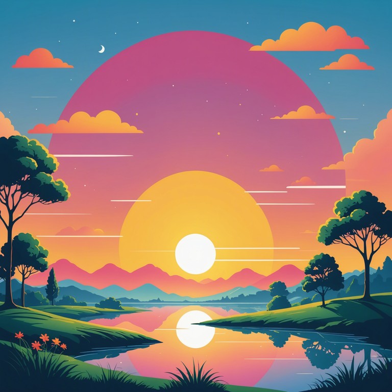 A vibrant electro track where each note feels like a ray of sunshine, designed to boost spirits and encourage a positive outlook, perfect for daytime playlists.