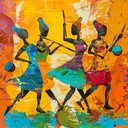 energizing rhythms evoke deep heartfelt african traditions.