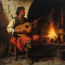 a gallant medieval journey with troubadour stylings and heroic flair
