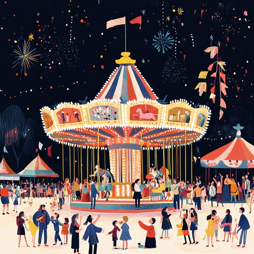 Experience a whimsical fairground adventure through this playful dancepop song. Filled with magical melodies and dreamy beats, it captures the essence of enchantment and fun, making it perfect for joyful escapades and vibrant dance floors.