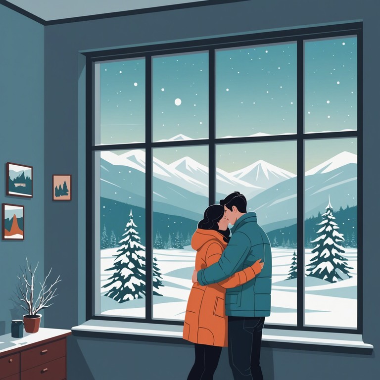 A delicate acoustic guitar piece that embodies the spirit of being in love during the festive season. It's a musical whisper of snowflakes and shared whispers, ideal for couples seeking a soundtrack for their holiday memories.