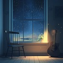 a soft instrumental capturing nighttime longing and intimate solitude