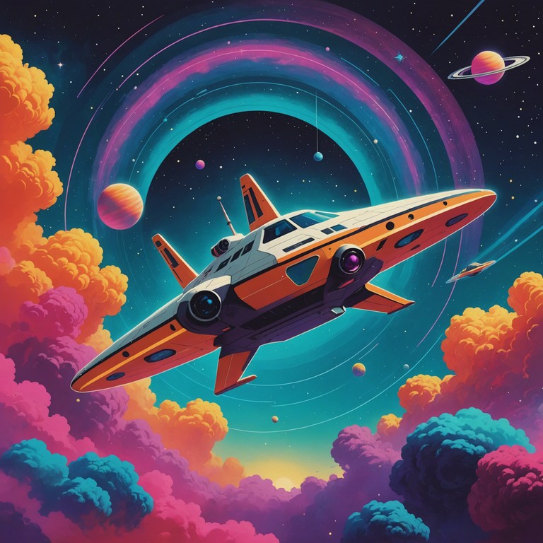 This track epitomizes the trippy atmosphere of the 1970s with a blend of psychedelic sounds and undeniable funky rhythms, creating an immersive auditory experience that feels like a cosmic journey through time and space.