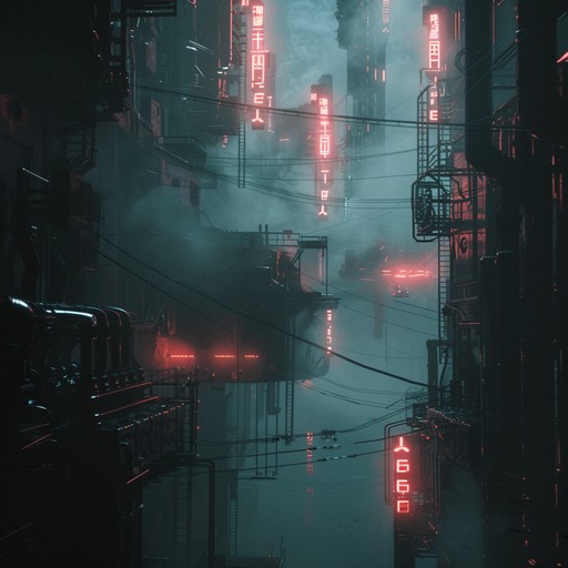 A dark journey through a dystopian world filled with mechanical terror. Distorted beats and eerie synths create an unsettling and suspenseful atmosphere, taking the listener on an intense ride.