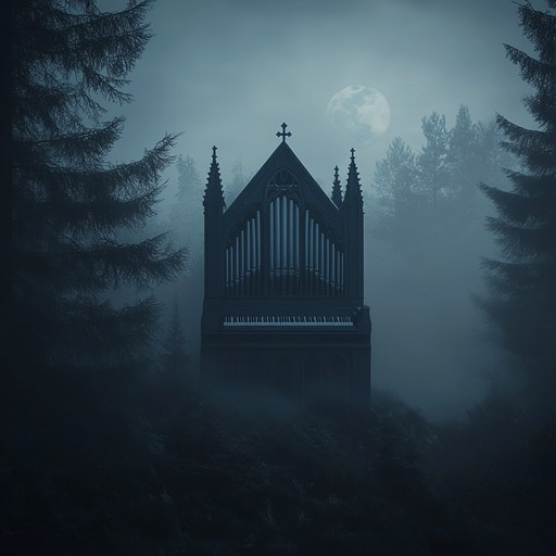 An evocative soundscape blending ethereal gospel hymns with nightmarish psychedelic elements, leading to a fascinatingly eerie spiritual voyage. The organ and choir voices weave a haunting yet mesmerizing narrative that delves into the supernatural.