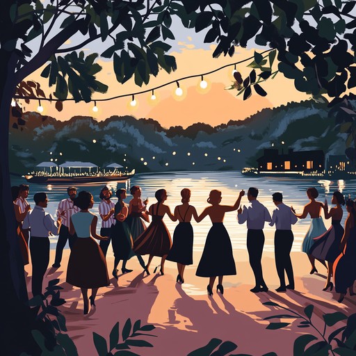 This instrumental americana track captures the lively spirit of a riverside dance party. The upbeat and cheerful melodies on the banjo are complemented by energetic percussion, creating an infectious rhythm that makes you want to dance. The joyful tones and harmonious blend of instruments transport listeners to a cheerful gathering by the river, brimming with community spirit and celebration.