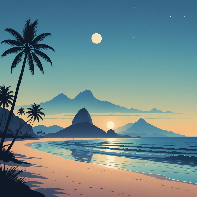 This track serves as a musical companion for evenings spent in contemplation overlooking the ocean or urban landscapes of brazil as twilight paints the sky in stunning hues. The acoustic guitar intertwines with the evening's calm, creating an embracing atmosphere of tranquility.