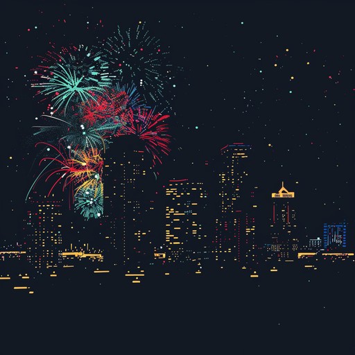 This piece blends smooth, chill lo fi beats with the ambient sounds of celebratory fireworks, creating a relaxed yet festive atmosphere. Perfect for occasions that call for a laid back, joyful vibe.