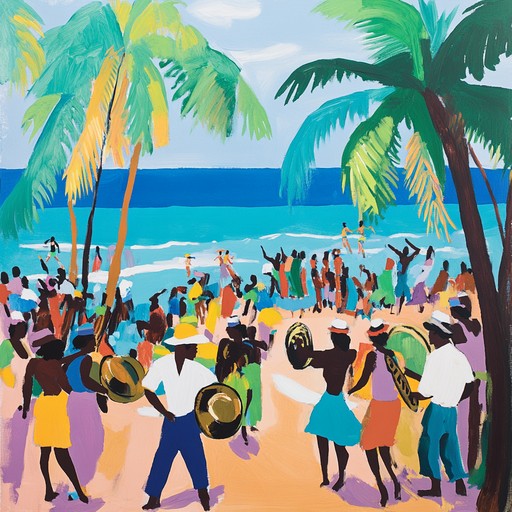 A high energy track with engaging calypso rhythms, playful steelpan, and upbeat percussion. This instrumental encapsulates the spirit of a tropical beach party, promising a fun, carefree experience filled with joy and sunshine.