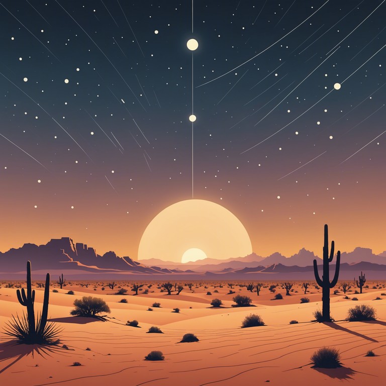 This track features a mystical journey through sound, combining deep, hypnotic rhythms with the unique timbre of a hang drum. The music is designed to evoke the stillness of the desert at night, blending serene melodies with haunting ethnic rhythms to transport the listener to a transcendent state.