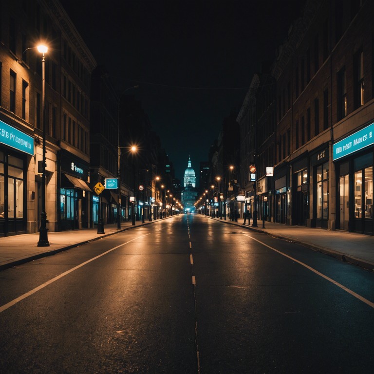 A track that intertwines the feel of late night city wanderings with introspective electronic sounds, blending pulsing synths with the distant echoes of metropolitan life. This piece captures the essence of solitude in a bustling cityscape, offering a deep, reflective journey through sound.