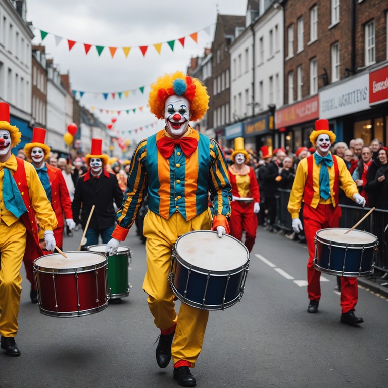 Imagine a quirky, high energy brawl between metal's intensity and rap's lyrical flow, with the carnival like twist of steel drums leading the carnival parade. Both a musical anomaly and a joyous exploration of genre blending.