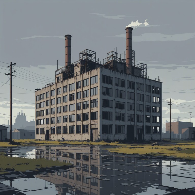 This track embodies the raw, gritty texture of life on the urban edge. The music captures the essence of abandonment and resilience, as if wandering through a forgotten industrial zone where echoes of the past still resonate. With a combination of haunting melodies and rusty, metallic undertones, the piece explores themes of decay and the passage of time.