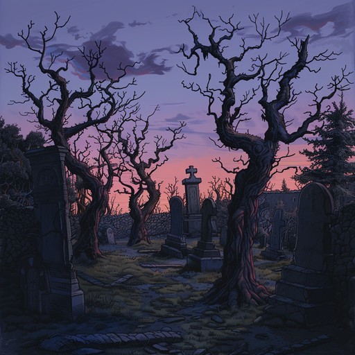 Exploring the depths of sorrow, eternal dusk lament captures the melancholic essence of lost hopes and unshed tears. Heavy guitar riffs paired with guttural growls create a powerful and dark atmosphere, dragging the listener through an emotional journey of despair and introspection. This instrumental piece combines the brute force of deathcore with a deeply melancholic tone, making it a heart wrenching experience.