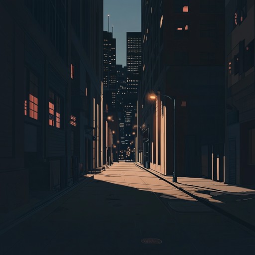 An atmospheric instrumental rap track that combines haunting melodies with deep basslines, creating a mysterious soundscape that evokes the feeling of navigating hidden cityscapes under the veil of night.