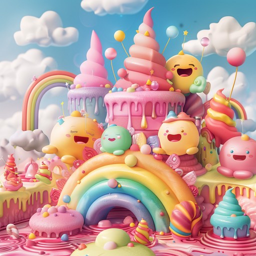 A feel good, energetic pop adventure through a vibrant, bubblegum wonderland. Featuring catchy synth melodies and lively, upbeat rhythms, it paints a musical picture of joy and fun. Ideal for creating a happy, light hearted atmosphere.