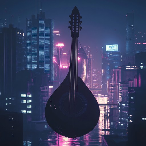 A captivating instrumental that blends modern electronic hip hop beats with traditional middle eastern oud melodies, creating an innovative and immersive sonic journey through time and space.