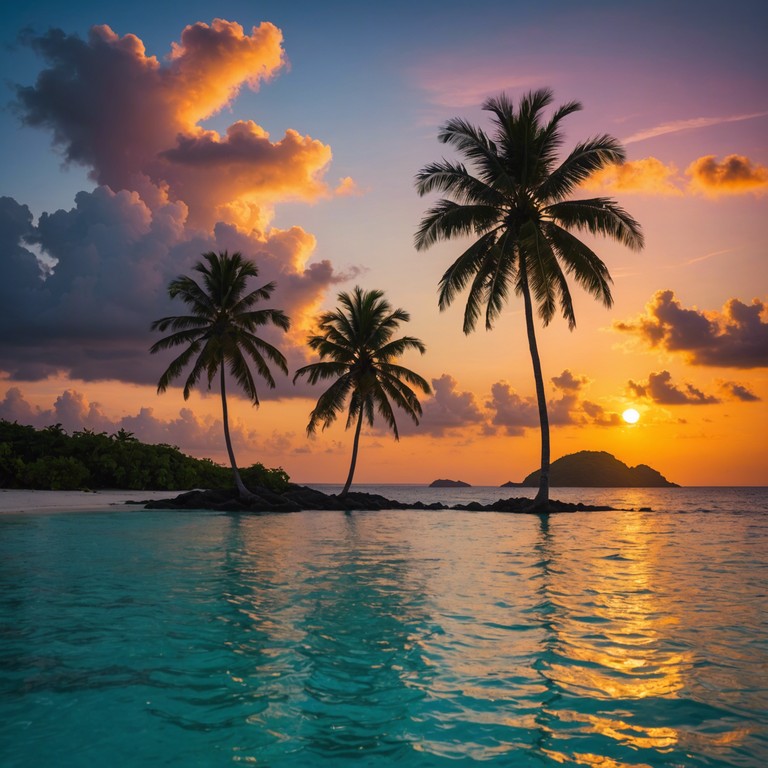 As the steelpan's melodic tones bridge the gap between relaxation and bliss, the listener is transported to a sunny caribbean shore, where each note reflects the sparkling ocean and calls like a siren to the island’s tranquil rhythms.